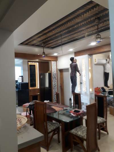 Ceiling, Dining, Furniture, Table, Storage Designs by Electric Works mukesh Kumar Kumawat, Jaipur | Kolo