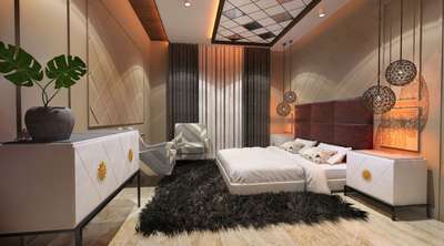 Bedroom, Lighting, Furniture, Home Decor Designs by Interior Designer Sarath Govind, Kozhikode | Kolo