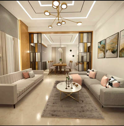 Furniture, Lighting, Living, Table Designs by Interior Designer MAJESTIC INTERIORS ®, Faridabad | Kolo