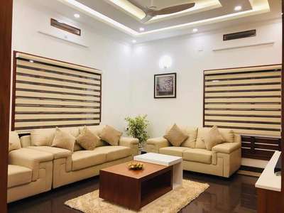 Living, Furniture, Lighting, Ceiling, Table Designs by Interior Designer Shemnath VS, Alappuzha | Kolo
