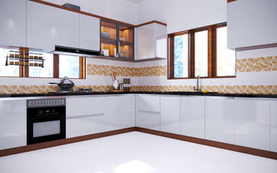 Kitchen, Storage, Window Designs by Civil Engineer Ananthu CS, Thrissur | Kolo
