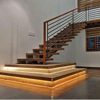 Staircase Designs by Interior Designer Jeli Jeli, Malappuram | Kolo