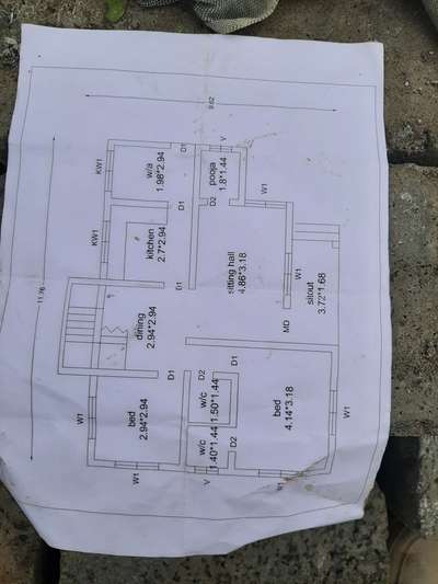 Plans Designs by Civil Engineer vijayakumar dhandapani, Palakkad | Kolo