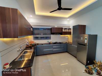 Kitchen, Lighting, Storage Designs by Civil Engineer ROSHAN THOMAS , Ernakulam | Kolo