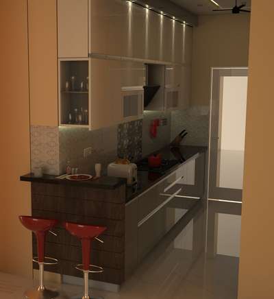 Kitchen, Storage Designs by Interior Designer Ulta Design, Ghaziabad | Kolo