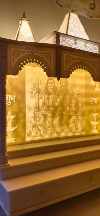 Prayer Room Designs by Electric Works Sagar Gupta, Ghaziabad | Kolo