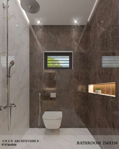 Bathroom Designs by Interior Designer Abhishek Nambiar , Kannur | Kolo