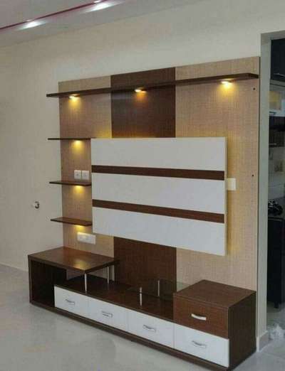 Living, Lighting, Storage Designs by Carpenter Aliraza Saifi, Noida | Kolo