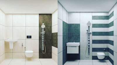 Bathroom Designs by Building Supplies Cube Steel Doors and Fibre Doors, Malappuram | Kolo