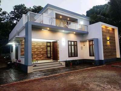 Exterior, Lighting Designs by Contractor Pra sad, Alappuzha | Kolo