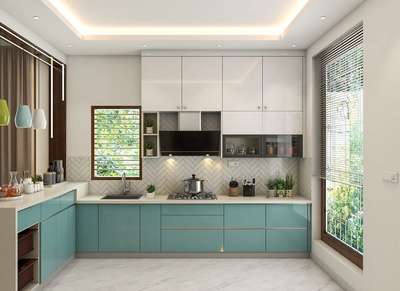 Kitchen, Storage Designs by Interior Designer T M Ali, Malappuram | Kolo