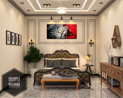 Furniture, Ceiling, Storage, Bedroom, Wall Designs by Civil Engineer KULHARAS  ASSOCIATES , Indore | Kolo