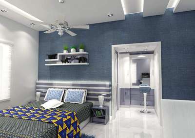 Bedroom Designs by Interior Designer Ajith lal, Thrissur | Kolo