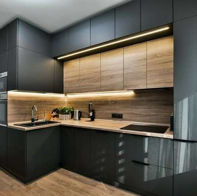 Lighting, Kitchen, Storage Designs by Interior Designer kost2kost  kitchens , Delhi | Kolo