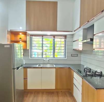 Kitchen, Storage Designs by Architect Ananthu B, Alappuzha | Kolo
