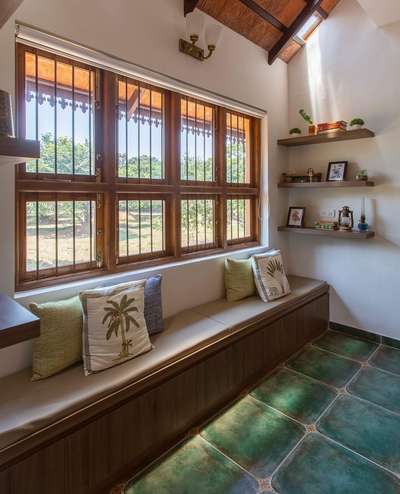 Furniture, Living, Storage, Window, Flooring Designs by Interior Designer Home vibes Furniture , Thiruvananthapuram | Kolo