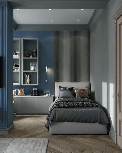 Furniture, Storage, Bedroom, Wall, Ceiling Designs by Interior Designer Bluedott  interiors , Jaipur | Kolo