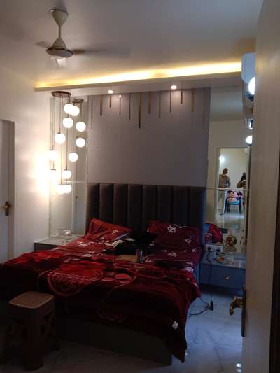 Ceiling, Furniture, Lighting, Storage, Bedroom Designs by Interior Designer Firoj Ali, Noida | Kolo