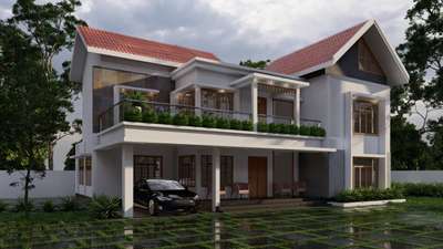 Exterior Designs by Architect spacia builders, Kozhikode | Kolo