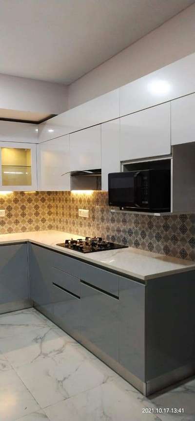 Kitchen, Lighting, Storage Designs by Carpenter waseem khan, Delhi | Kolo