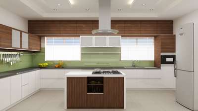 Kitchen Designs by Interior Designer Manoj B Thomas, Kollam | Kolo
