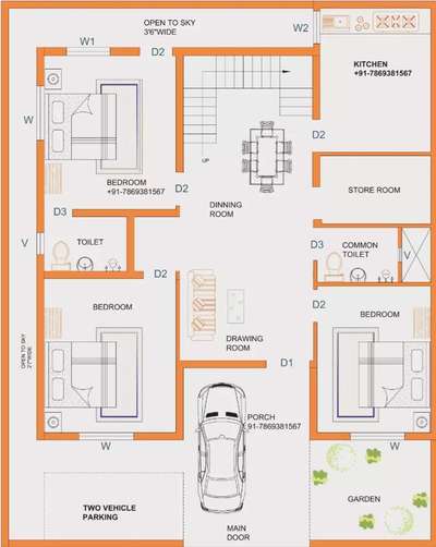 Plans Designs by Architect j- architect and interior , Jaipur | Kolo