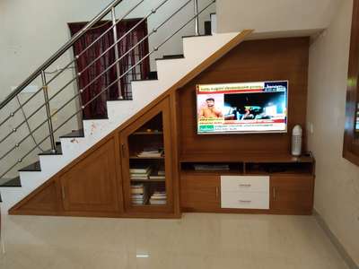 Staircase, Storage, Living Designs by Carpenter shinju SR interior, Ernakulam | Kolo