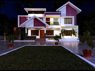 Exterior, Lighting Designs by Civil Engineer Shibi Anil Anil, Thrissur | Kolo