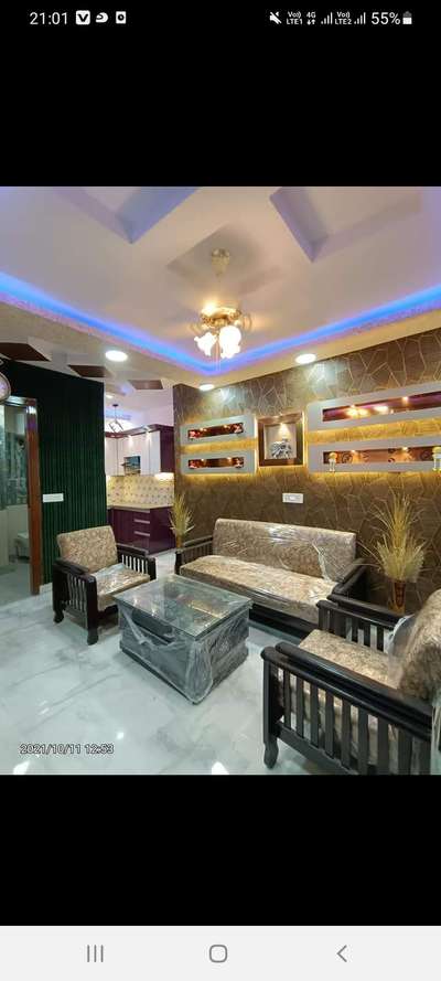 Furniture, Lighting, Living, Storage Designs by Contractor Dev Mandal, Faridabad | Kolo
