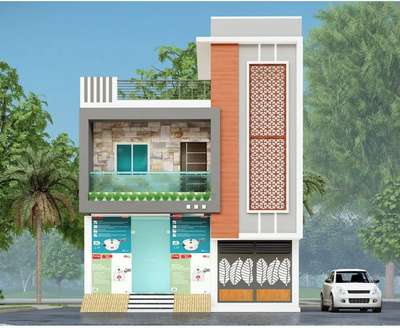 Exterior Designs by Civil Engineer S👷 R 👷, Dewas | Kolo