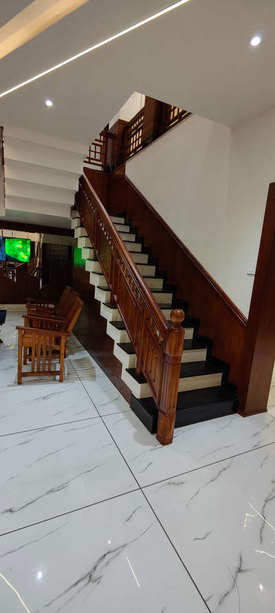 Staircase Designs by Carpenter shyju  m, Kollam | Kolo
