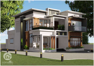 Exterior Designs by Contractor vijith parakkal, Kozhikode | Kolo