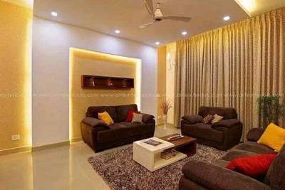 Ceiling, Furniture, Lighting, Living, Table Designs by Contractor Coluar Decoretar Sharma Painter Indore, Indore | Kolo