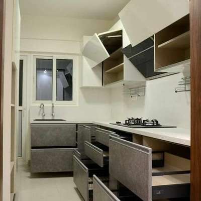 Storage, Kitchen Designs by Contractor Ali Azam, Noida | Kolo