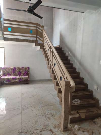Staircase Designs by Interior Designer സുരേന്ദ്രൻ സുരേന്ദ്രൻ, Palakkad | Kolo
