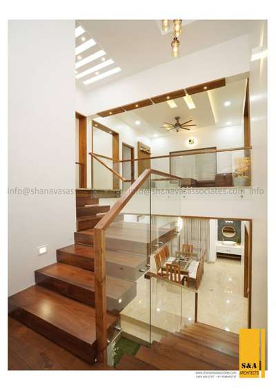 Staircase, Ceiling, Dining Designs by Architect shanavas kuruppath, Kozhikode | Kolo