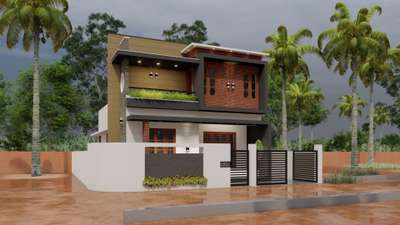 Exterior Designs by Architect Credent Architects, Kollam | Kolo