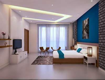 Bedroom, Furniture, Lighting, Storage Designs by Interior Designer Ajmal  Ibrahim, Ernakulam | Kolo