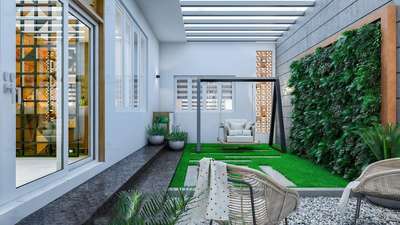 Lighting, Living, Furniture, Home Decor, Wall Designs by Architect Aleena Mariya  Felix, Alappuzha | Kolo