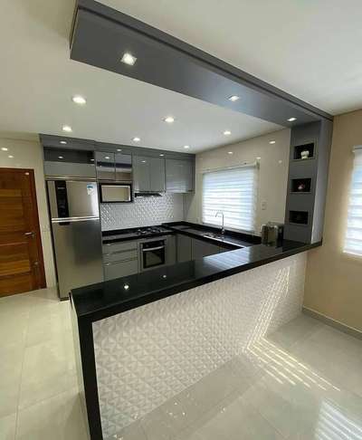Kitchen, Lighting, Storage Designs by Building Supplies Muskan Interior, Hapur | Kolo