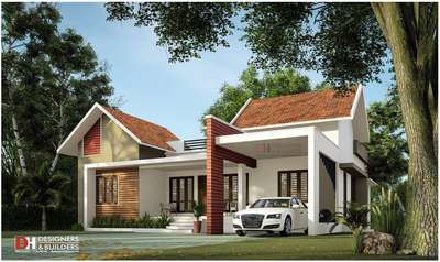 Exterior Designs by 3D & CAD kerala  home , Palakkad | Kolo