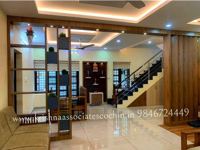 Flooring, Storage, Lighting Designs by Interior Designer unni krishnan Krishna Associates, Ernakulam | Kolo