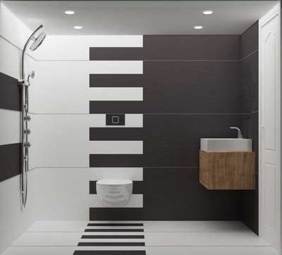 Bathroom, Lighting Designs by Flooring LATHEESH S, Pathanamthitta | Kolo