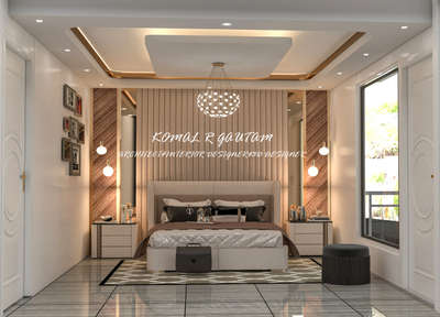 Ceiling, Furniture, Lighting, Storage, Bedroom Designs by Architect komal R Gautam, Delhi | Kolo