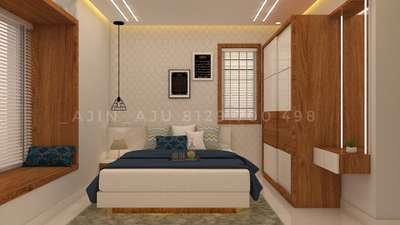 Bedroom, Furniture, Storage Designs by Interior Designer Ajin Das, Malappuram | Kolo