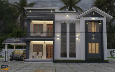 Exterior, Lighting Designs by Interior Designer Sreereng c, Kottayam | Kolo