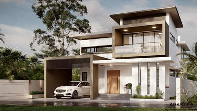 Exterior Designs by Architect AGARTHA ARCHITECTS, Thrissur | Kolo
