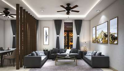 Furniture, Lighting, Living, Table, Dining Designs by Contractor RANDHIR GAUTAM, Gurugram | Kolo