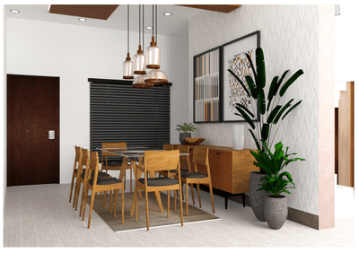 Dining, Furniture, Table Designs by Interior Designer Manu Philip, Kollam | Kolo