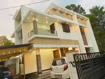 Exterior, Lighting Designs by Civil Engineer Rohit  Raj, Kottayam | Kolo